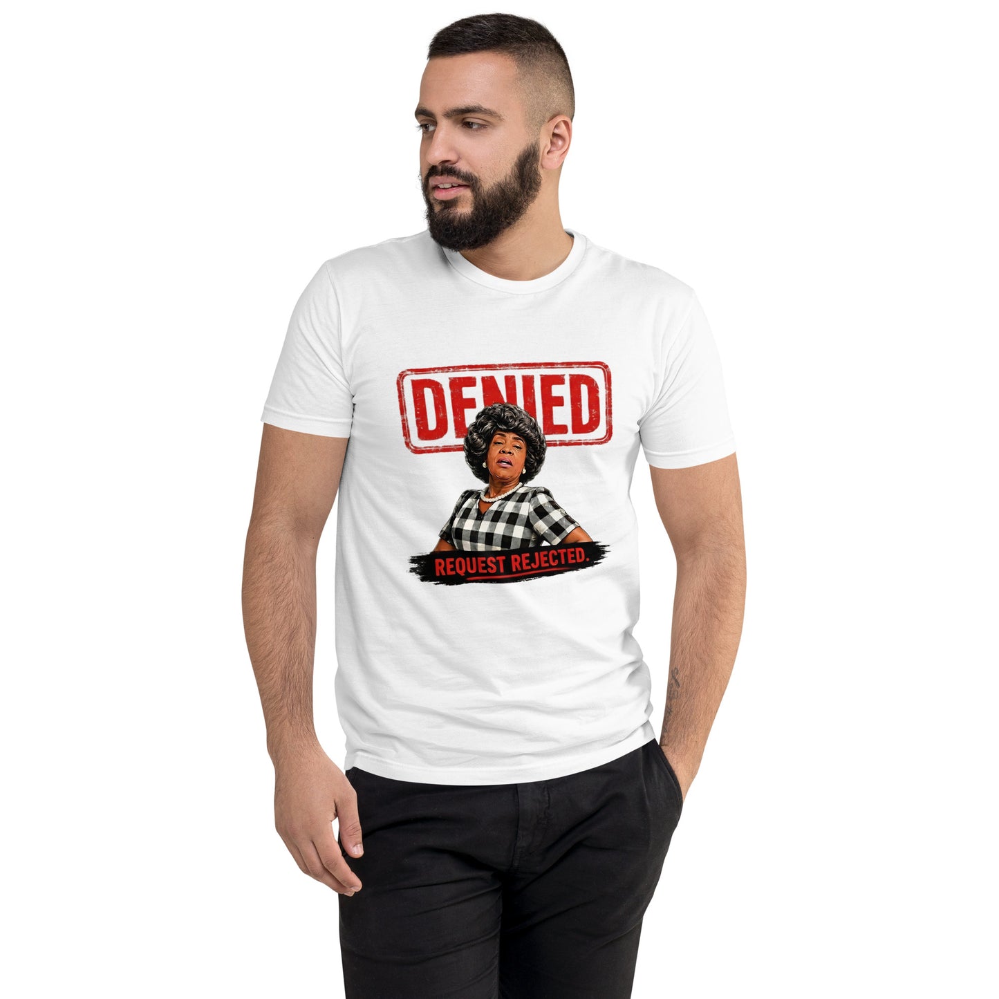 Denied White Tee say no with your clothes 2026 style summer wear