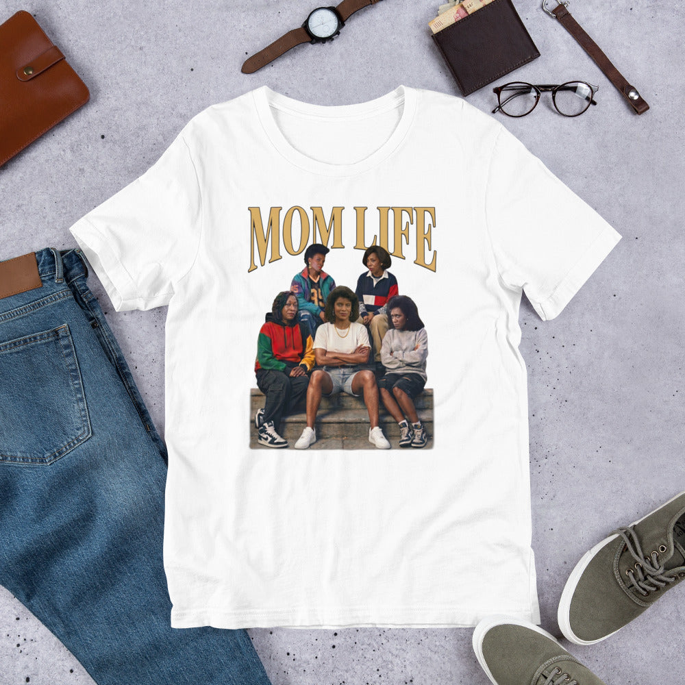90s Nostalgia MOM LIFE Shirt | Vintage Millennial Style