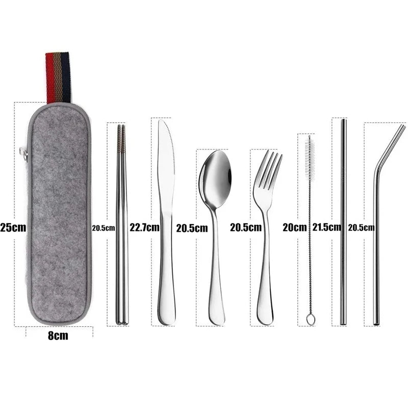 Foodie Travel Diner Kit with Case