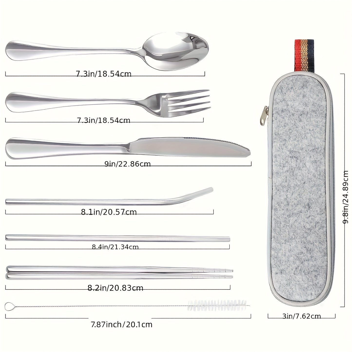 Foodie Travel Diner Kit with Case